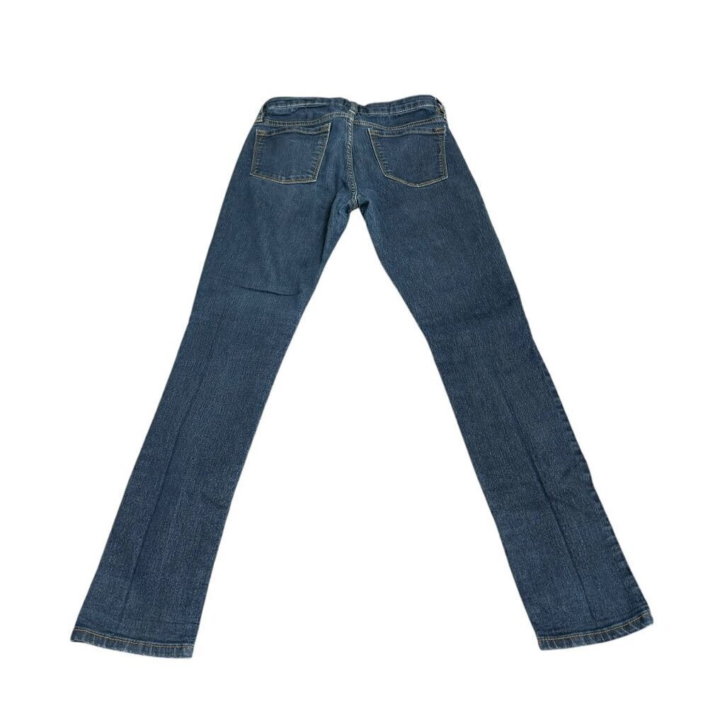Gap Kids Skinny Fit Jeans Dark Wash Girls Size 14, W28 x L28 - Picture 3 of 14